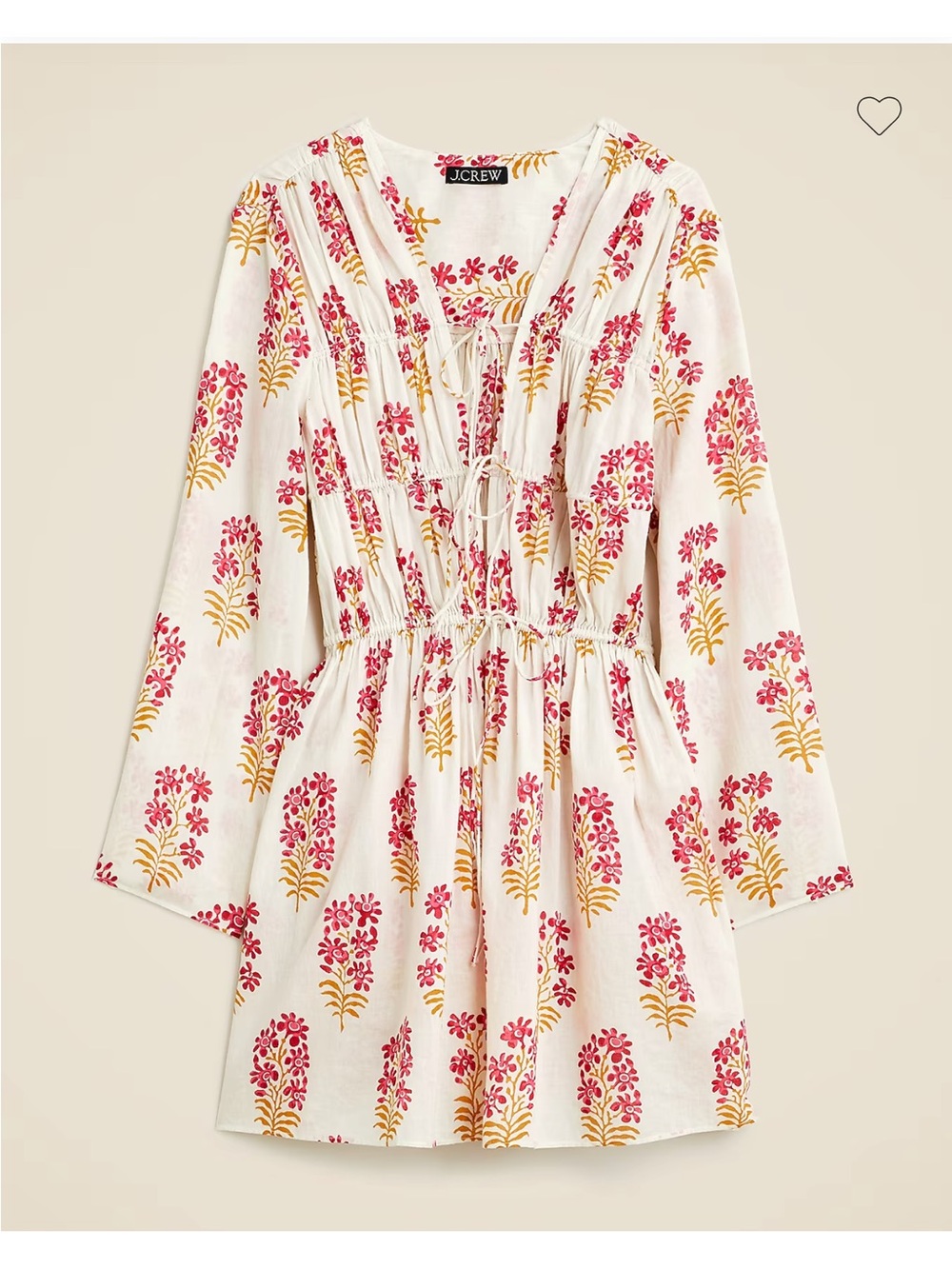 J. Crew swim cover up